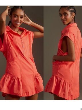 Anthropologie Daily Practice Utility 
Tango Short Sleeve Dress Size Medium